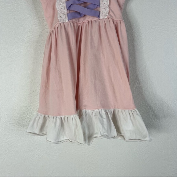 Only Little Once Rapunzel Pink and Purple Kids Costume Dress size 2 - Picture 2 of 8